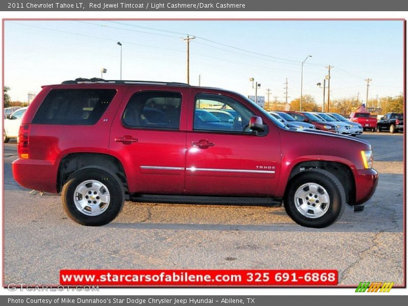 Red Jewel Tintcoat / Light Cashmere/Dark Cashmere 2011 Chevrolet Tahoe LT
