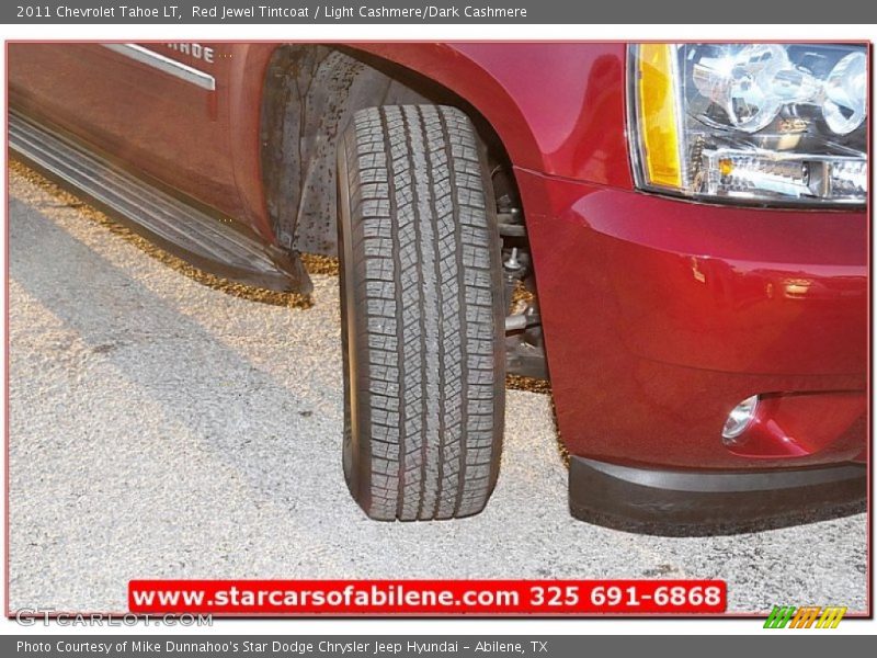 Red Jewel Tintcoat / Light Cashmere/Dark Cashmere 2011 Chevrolet Tahoe LT