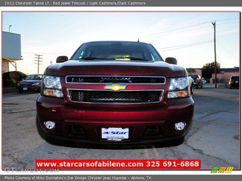 Red Jewel Tintcoat / Light Cashmere/Dark Cashmere 2011 Chevrolet Tahoe LT
