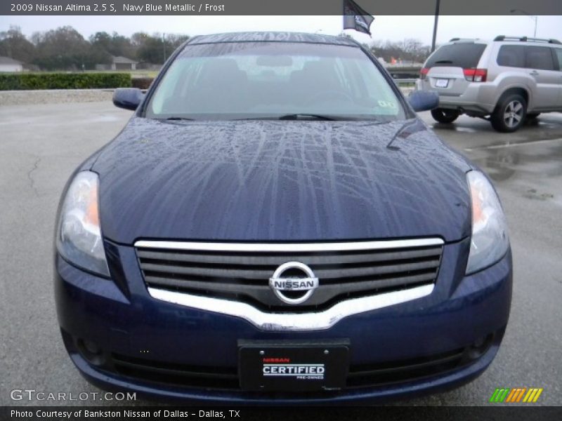 Navy Blue Metallic / Frost 2009 Nissan Altima 2.5 S