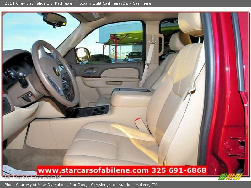 Red Jewel Tintcoat / Light Cashmere/Dark Cashmere 2011 Chevrolet Tahoe LT