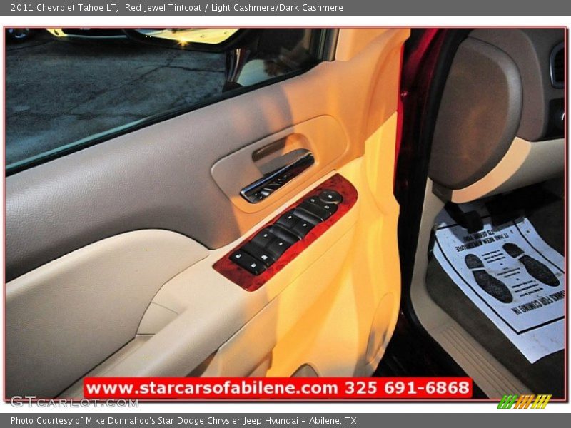 Red Jewel Tintcoat / Light Cashmere/Dark Cashmere 2011 Chevrolet Tahoe LT