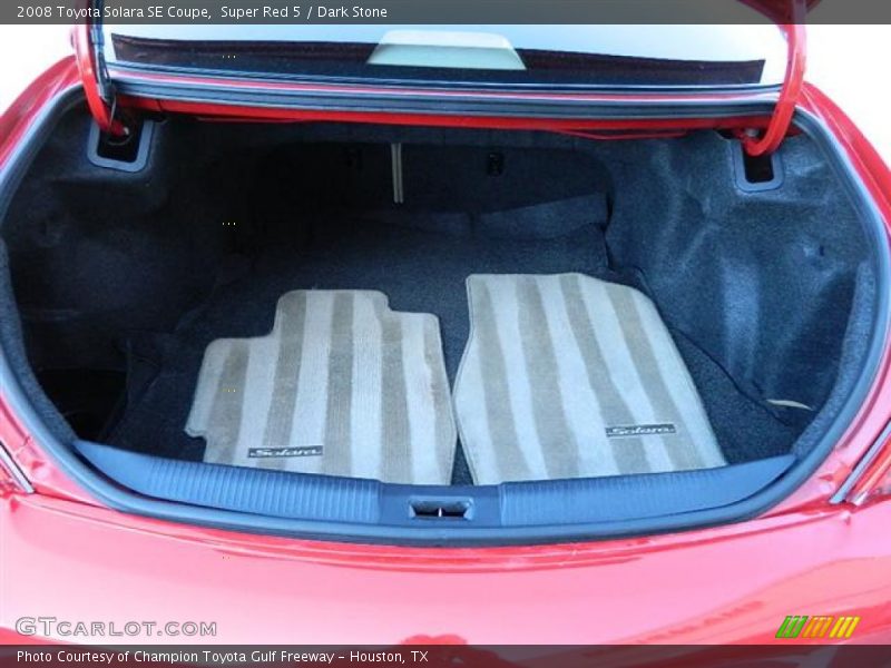Super Red 5 / Dark Stone 2008 Toyota Solara SE Coupe