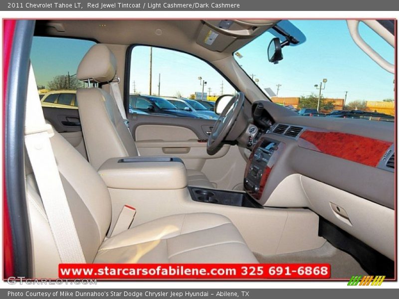 Red Jewel Tintcoat / Light Cashmere/Dark Cashmere 2011 Chevrolet Tahoe LT