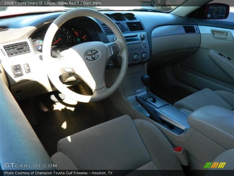 Super Red 5 / Dark Stone 2008 Toyota Solara SE Coupe