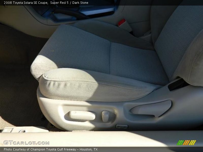 Super Red 5 / Dark Stone 2008 Toyota Solara SE Coupe