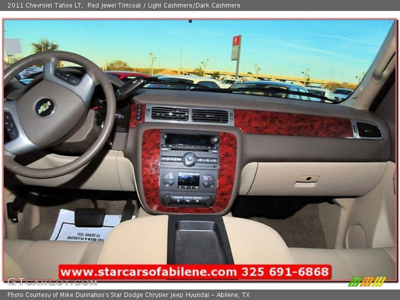 Red Jewel Tintcoat / Light Cashmere/Dark Cashmere 2011 Chevrolet Tahoe LT