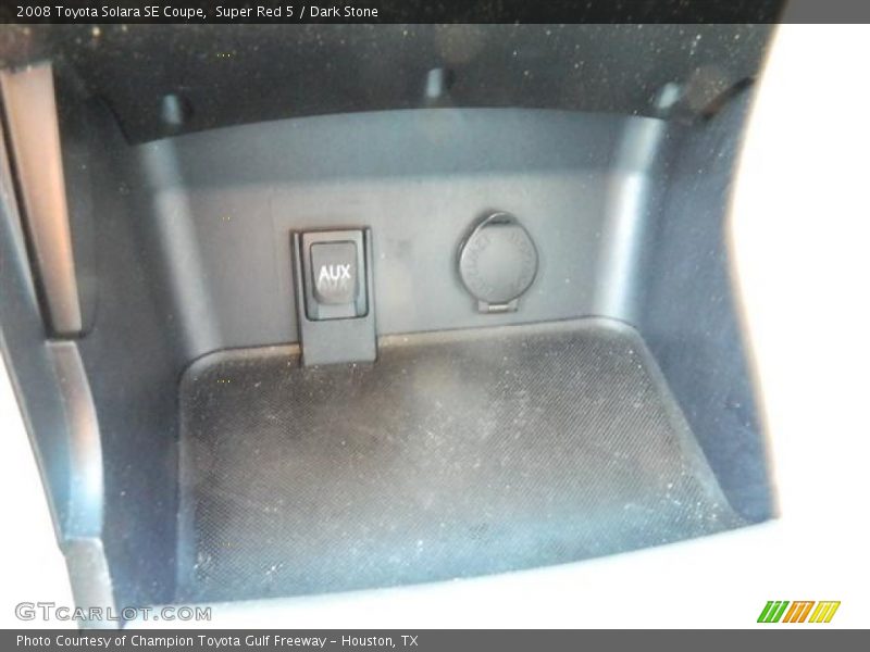 Super Red 5 / Dark Stone 2008 Toyota Solara SE Coupe