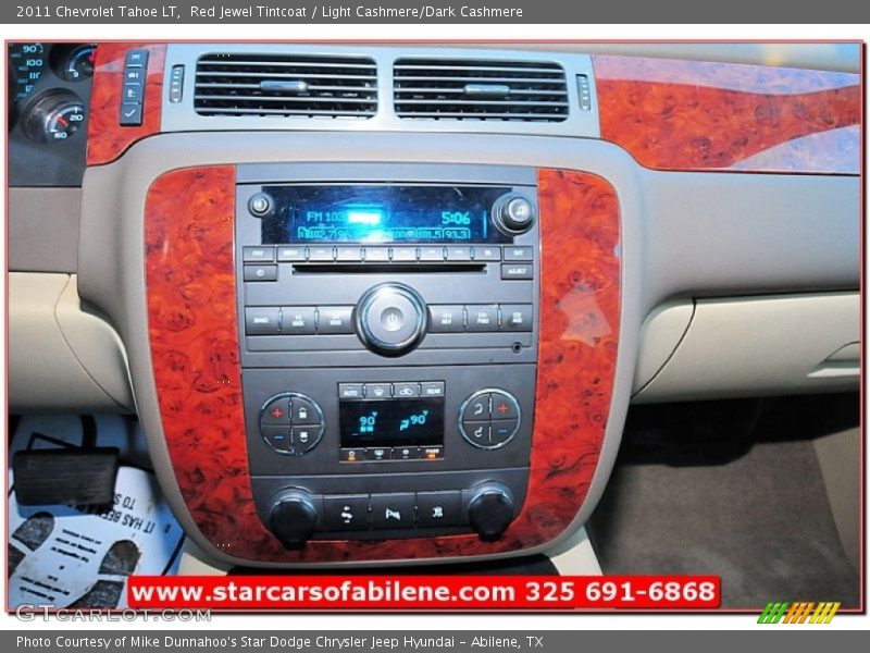 Red Jewel Tintcoat / Light Cashmere/Dark Cashmere 2011 Chevrolet Tahoe LT