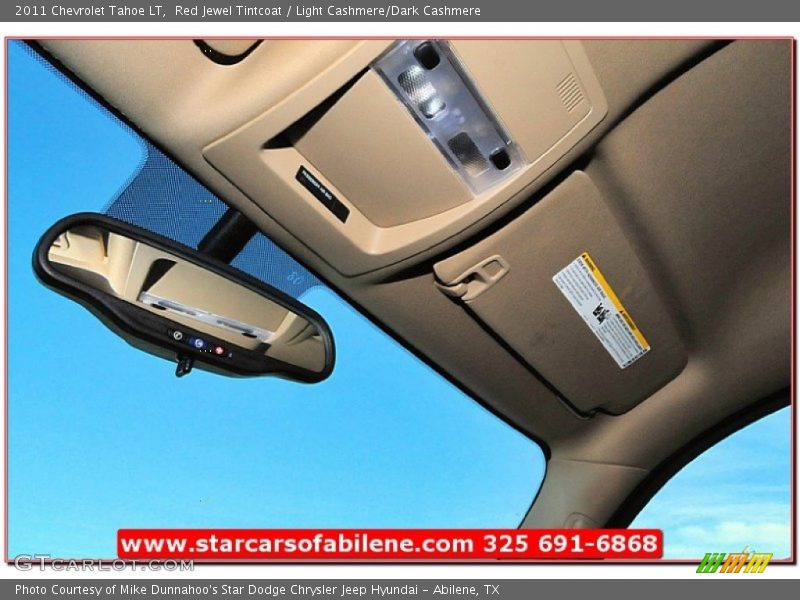 Red Jewel Tintcoat / Light Cashmere/Dark Cashmere 2011 Chevrolet Tahoe LT
