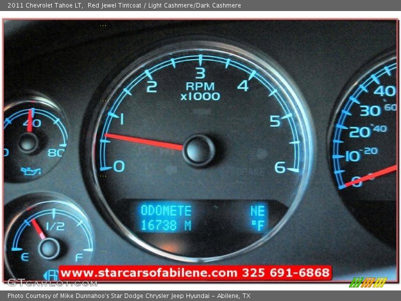 Red Jewel Tintcoat / Light Cashmere/Dark Cashmere 2011 Chevrolet Tahoe LT
