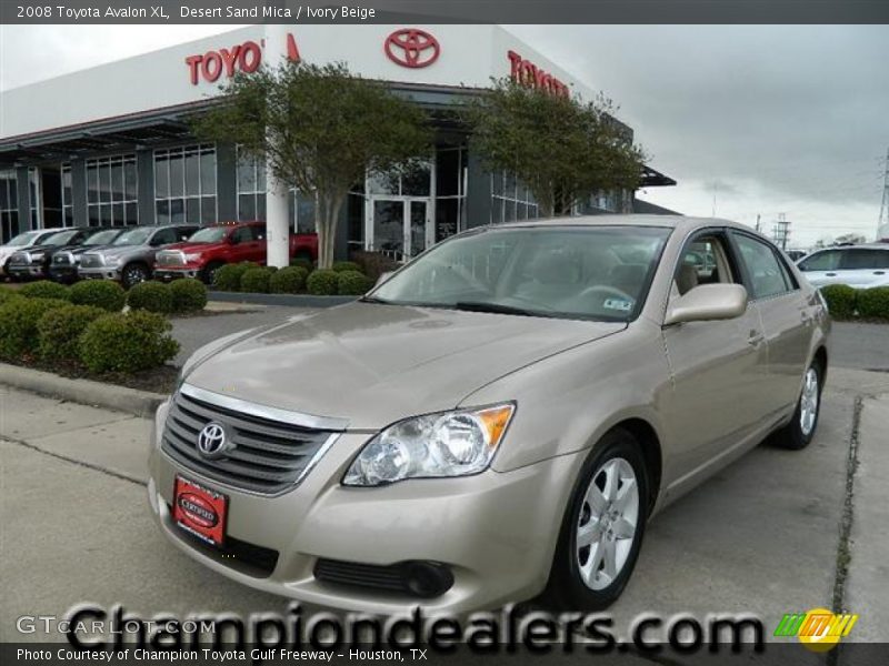 Desert Sand Mica / Ivory Beige 2008 Toyota Avalon XL