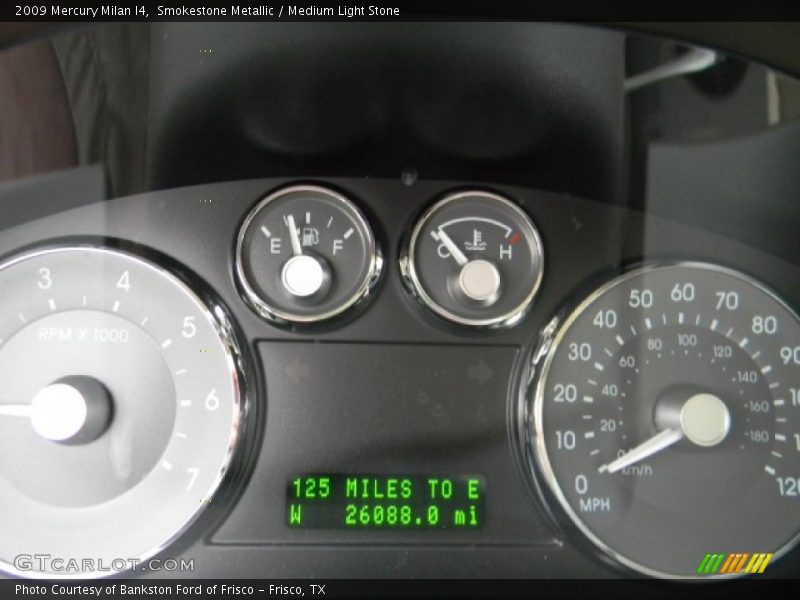 Smokestone Metallic / Medium Light Stone 2009 Mercury Milan I4