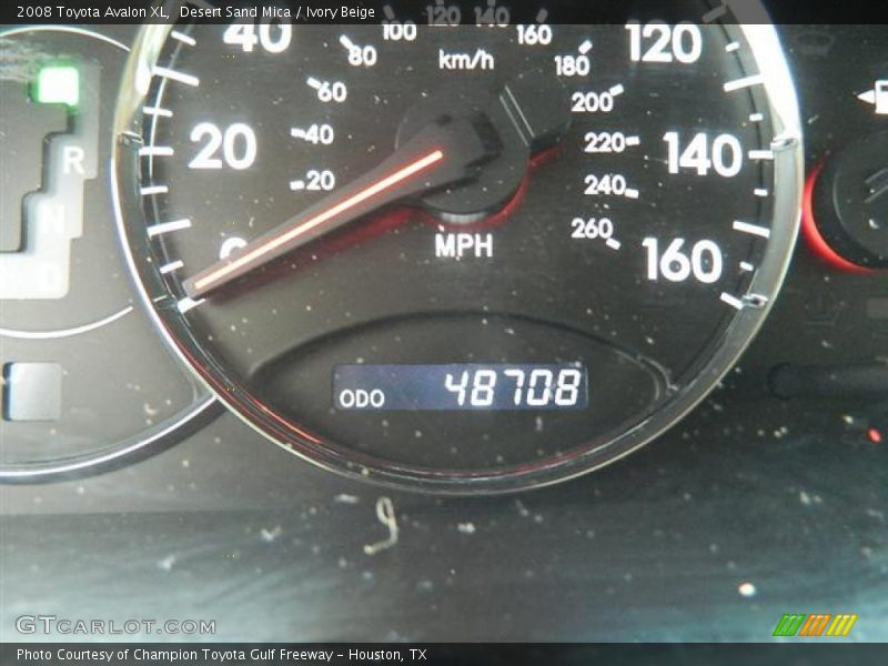 Desert Sand Mica / Ivory Beige 2008 Toyota Avalon XL