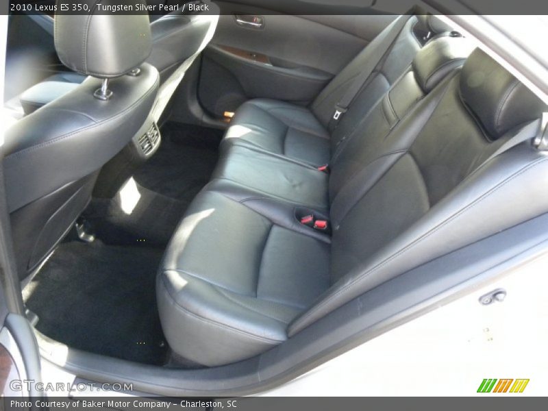 Tungsten Silver Pearl / Black 2010 Lexus ES 350