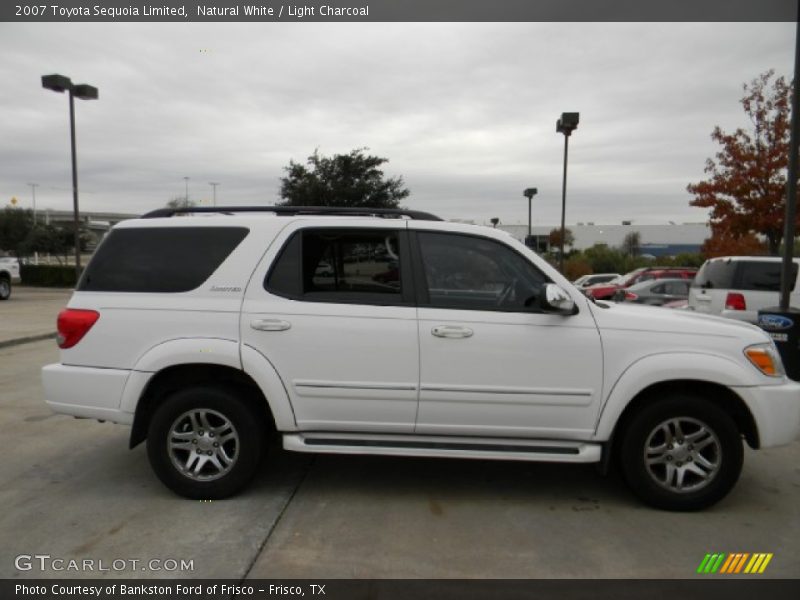 Natural White / Light Charcoal 2007 Toyota Sequoia Limited