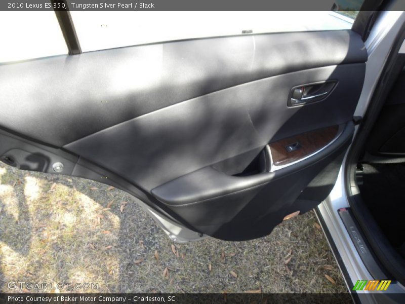 Tungsten Silver Pearl / Black 2010 Lexus ES 350
