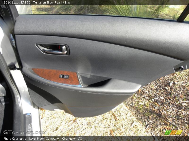 Tungsten Silver Pearl / Black 2010 Lexus ES 350