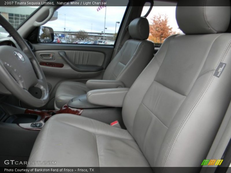 Natural White / Light Charcoal 2007 Toyota Sequoia Limited