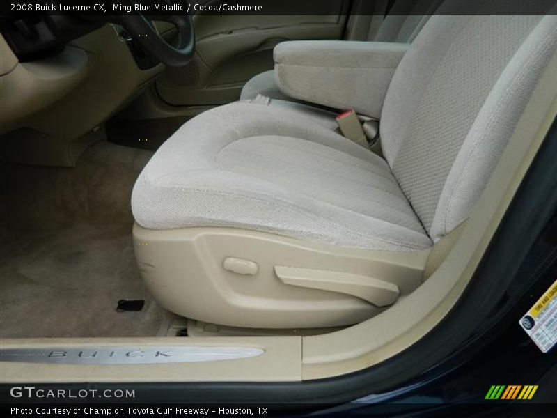 Ming Blue Metallic / Cocoa/Cashmere 2008 Buick Lucerne CX