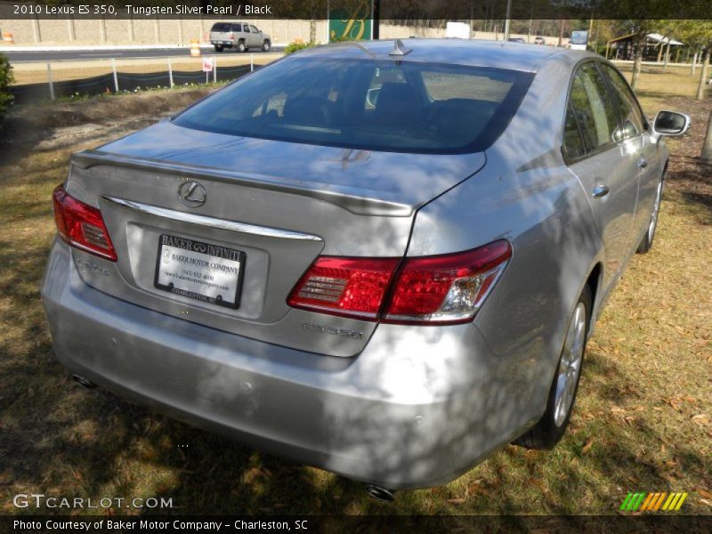 Tungsten Silver Pearl / Black 2010 Lexus ES 350