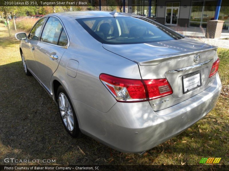 Tungsten Silver Pearl / Black 2010 Lexus ES 350