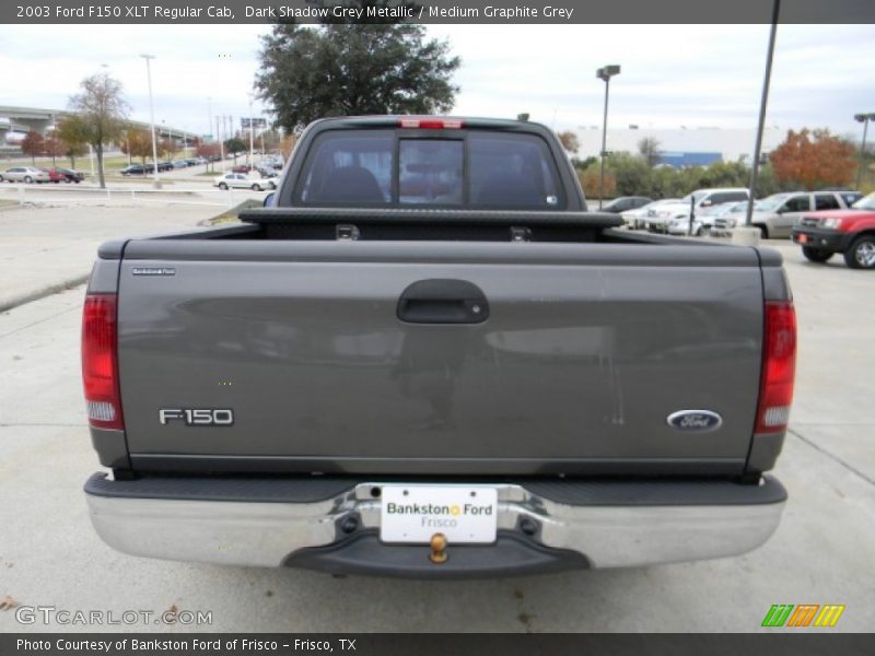 Dark Shadow Grey Metallic / Medium Graphite Grey 2003 Ford F150 XLT Regular Cab