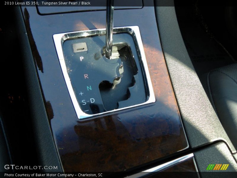Tungsten Silver Pearl / Black 2010 Lexus ES 350