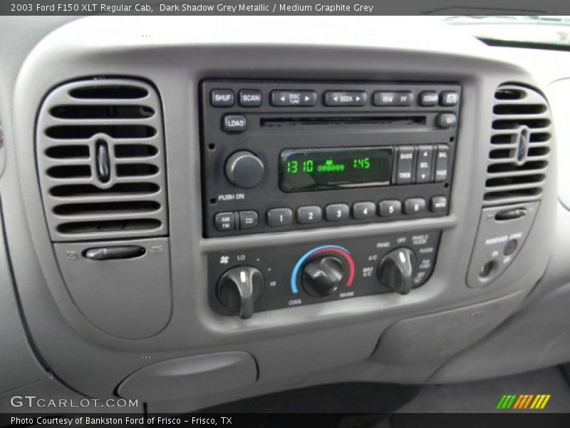 Dark Shadow Grey Metallic / Medium Graphite Grey 2003 Ford F150 XLT Regular Cab