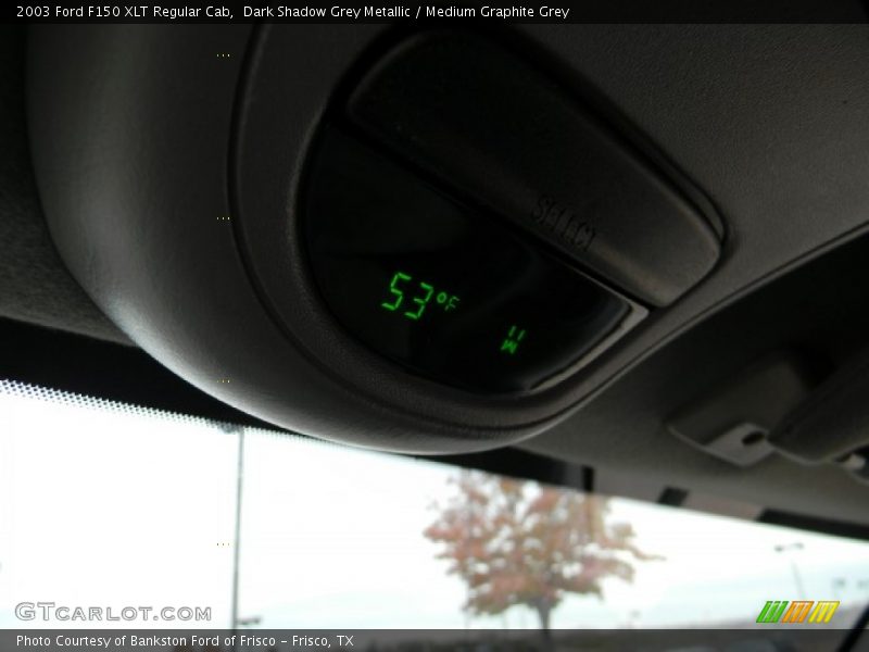 Dark Shadow Grey Metallic / Medium Graphite Grey 2003 Ford F150 XLT Regular Cab