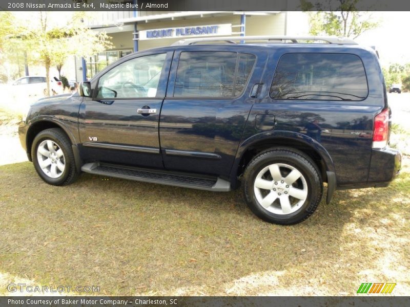 Majestic Blue / Almond 2008 Nissan Armada LE 4x4