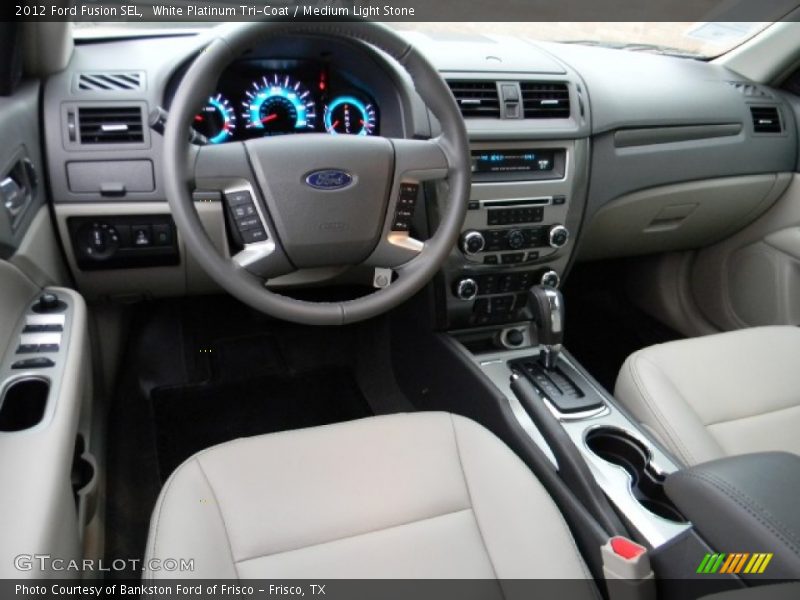 Dashboard of 2012 Fusion SEL