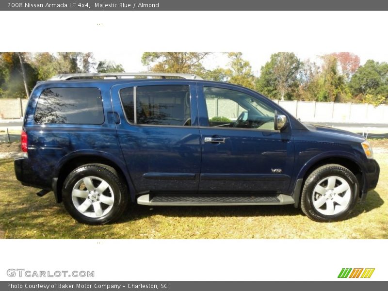 Majestic Blue / Almond 2008 Nissan Armada LE 4x4