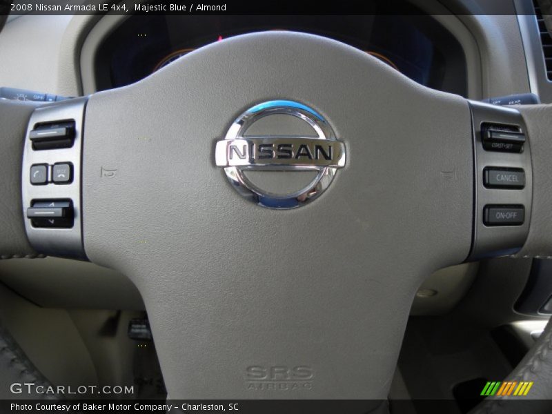 Majestic Blue / Almond 2008 Nissan Armada LE 4x4