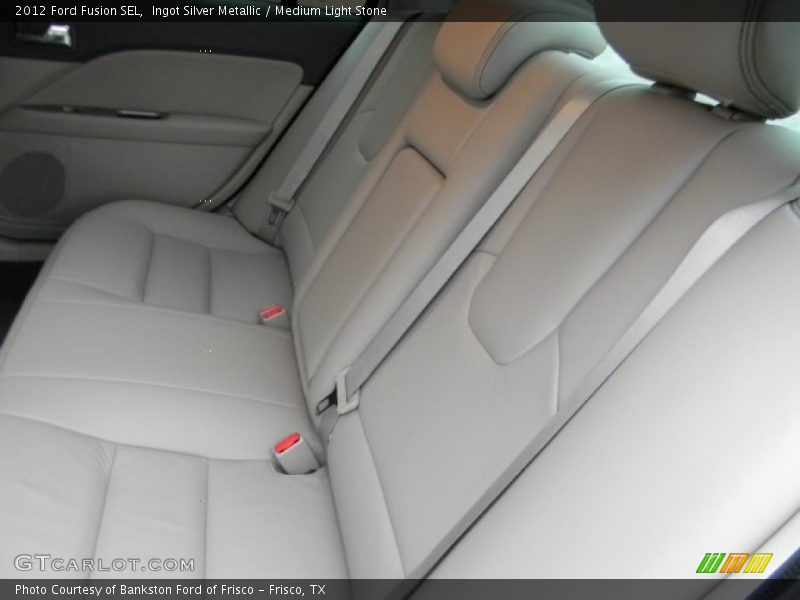 Ingot Silver Metallic / Medium Light Stone 2012 Ford Fusion SEL