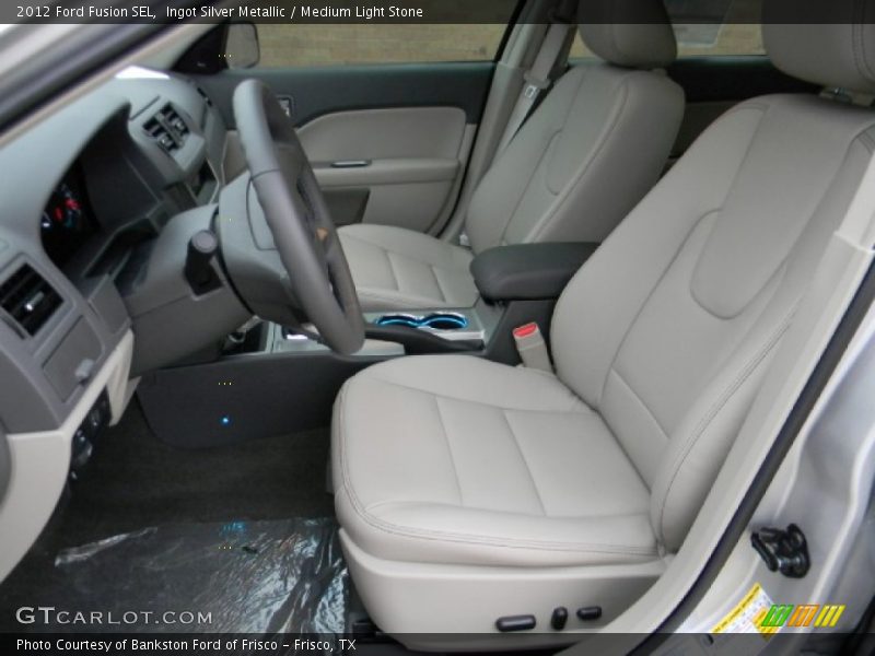Ingot Silver Metallic / Medium Light Stone 2012 Ford Fusion SEL