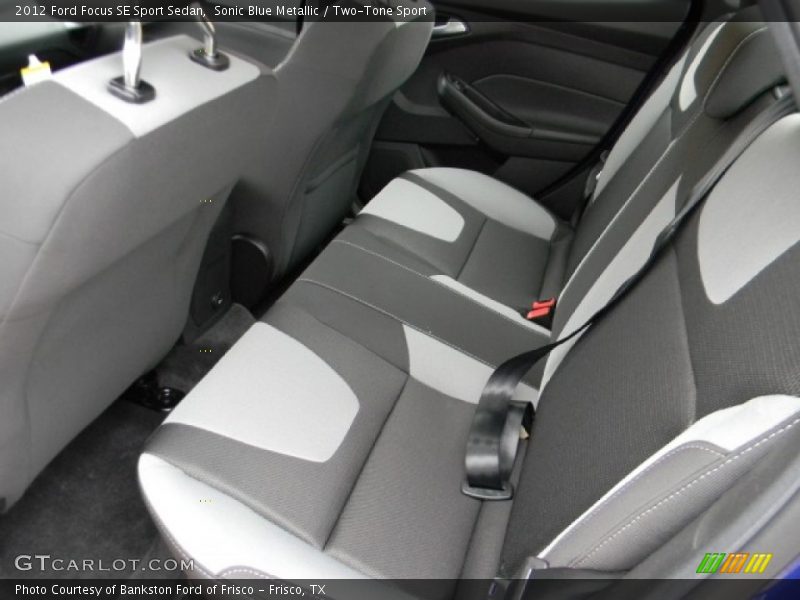 Sonic Blue Metallic / Two-Tone Sport 2012 Ford Focus SE Sport Sedan