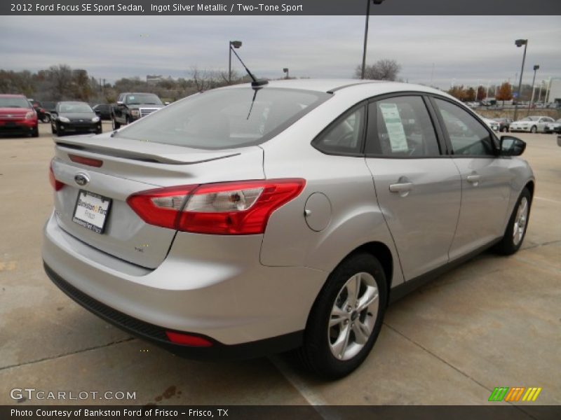 Ingot Silver Metallic / Two-Tone Sport 2012 Ford Focus SE Sport Sedan