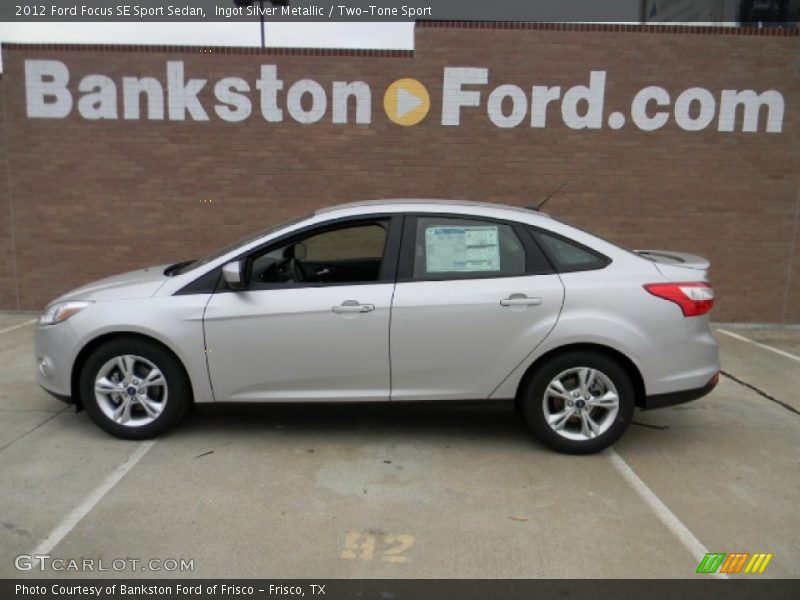 Ingot Silver Metallic / Two-Tone Sport 2012 Ford Focus SE Sport Sedan