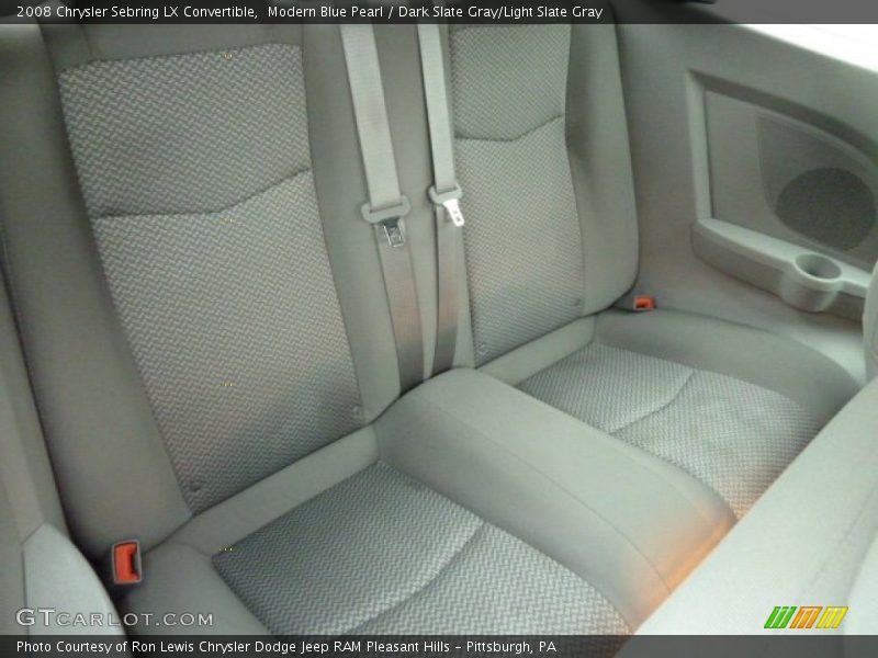 Modern Blue Pearl / Dark Slate Gray/Light Slate Gray 2008 Chrysler Sebring LX Convertible