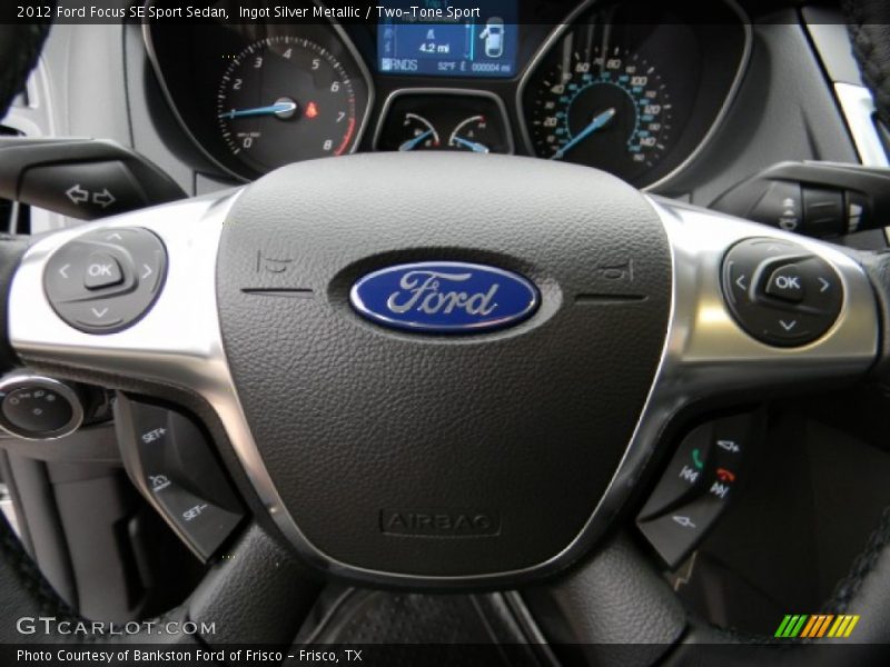 Ingot Silver Metallic / Two-Tone Sport 2012 Ford Focus SE Sport Sedan
