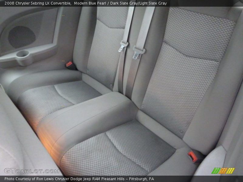 Modern Blue Pearl / Dark Slate Gray/Light Slate Gray 2008 Chrysler Sebring LX Convertible