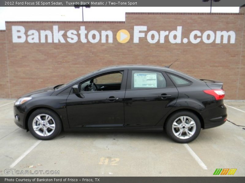 Tuxedo Black Metallic / Two-Tone Sport 2012 Ford Focus SE Sport Sedan