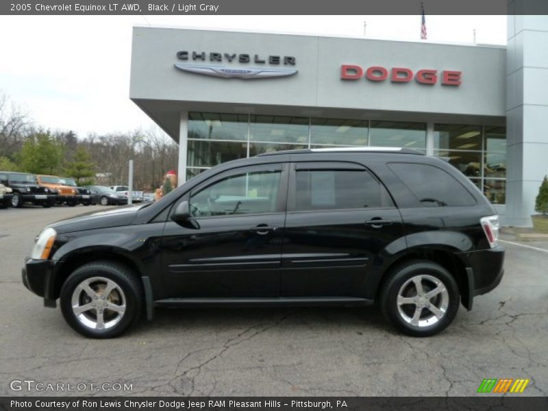 Black / Light Gray 2005 Chevrolet Equinox LT AWD