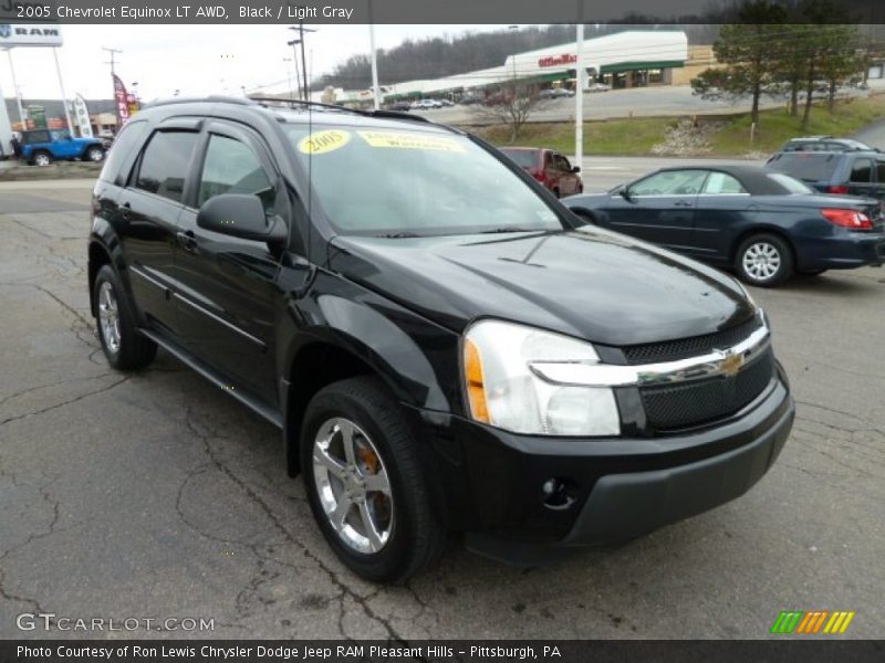 Black / Light Gray 2005 Chevrolet Equinox LT AWD