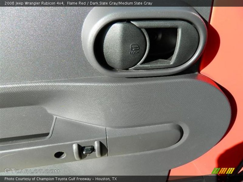 Flame Red / Dark Slate Gray/Medium Slate Gray 2008 Jeep Wrangler Rubicon 4x4