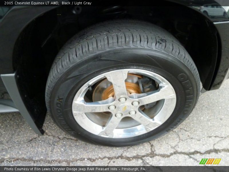 Black / Light Gray 2005 Chevrolet Equinox LT AWD