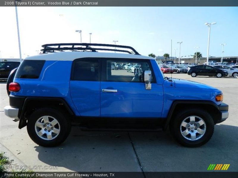 Voodoo Blue / Dark Charcoal 2008 Toyota FJ Cruiser