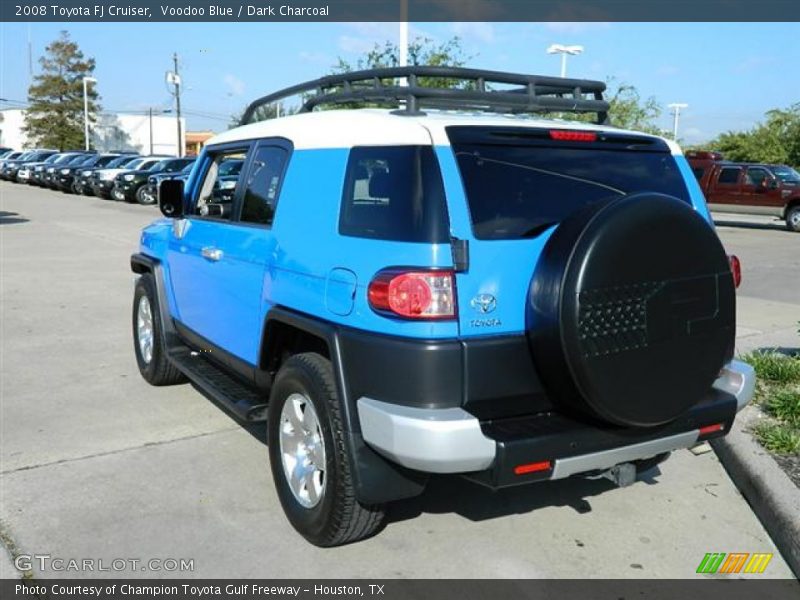 Voodoo Blue / Dark Charcoal 2008 Toyota FJ Cruiser