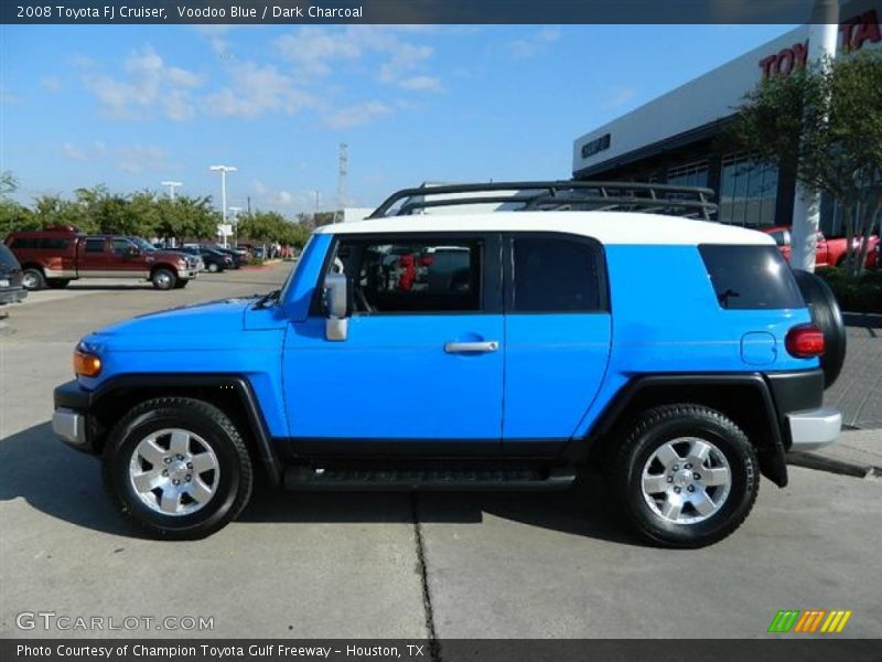 Voodoo Blue / Dark Charcoal 2008 Toyota FJ Cruiser